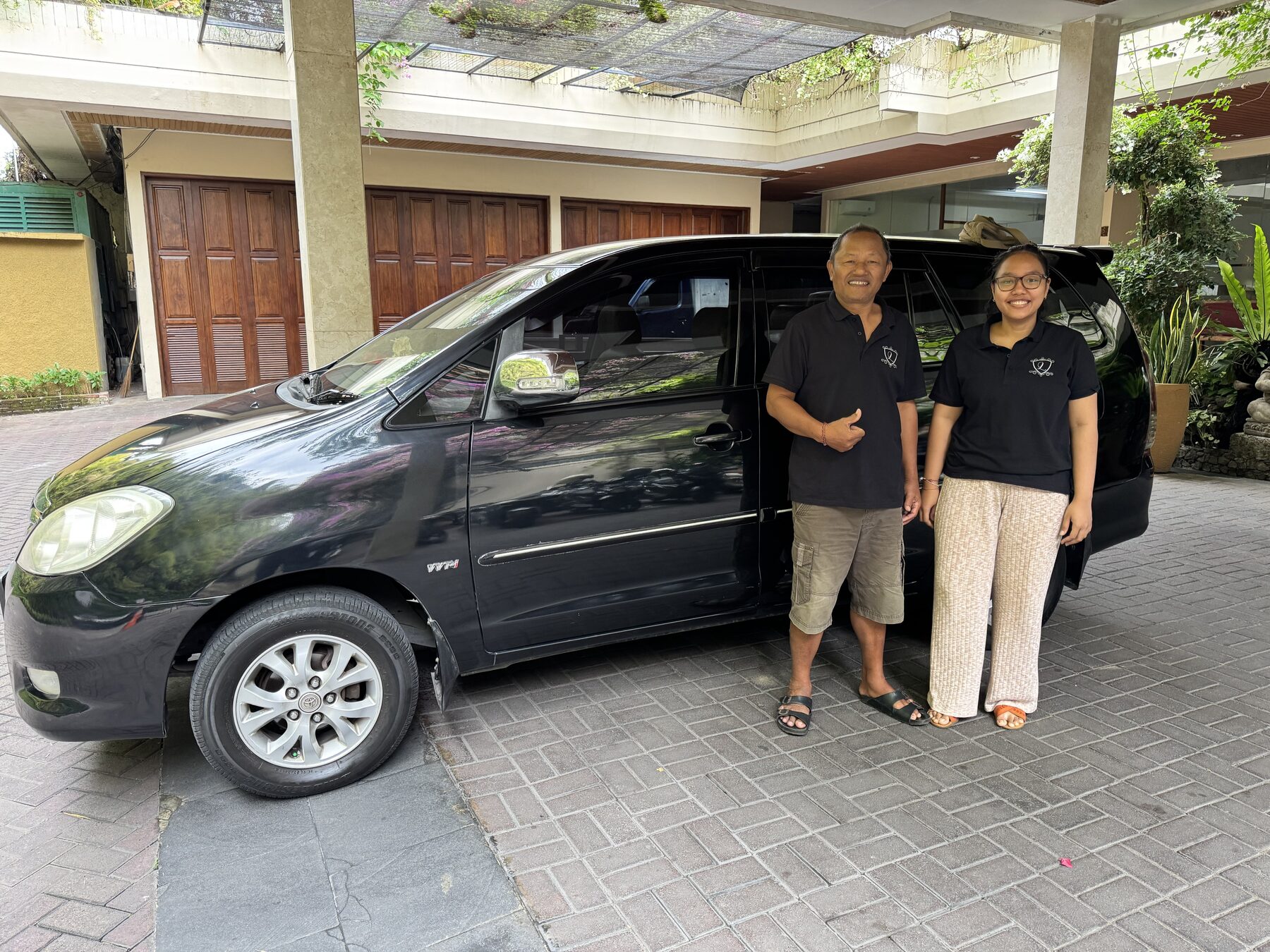 Little Black Limo driver and team ready to welcome a group